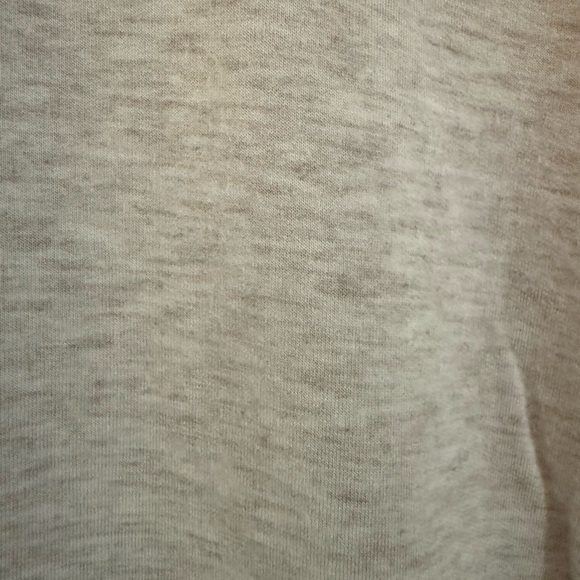 Athleta V-Neck Cross-Over Sweater in Cream - Picture 3 of 5